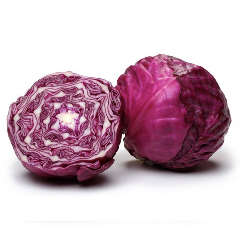 Doğal Geleneksel Kırmızı Lahana Tohumu (100 Tohum)